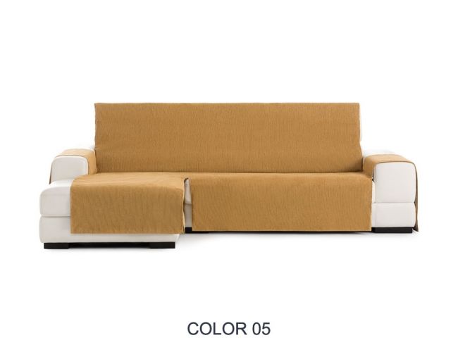 Funda cubre sofás chaiselongue "Drena" practica color 05
