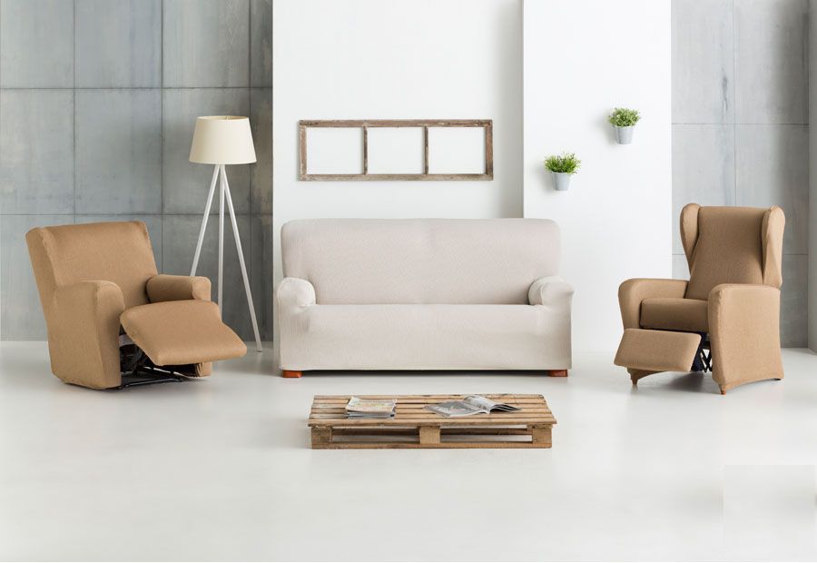 Fundas para sillones orejeros "Luisa" . Doce colores. Sillón Orejero