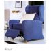 Fundas para sillón relax tejido "Quiz". Ocho colores a elegir.