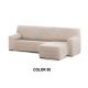 Funda para sofá chaiselongue "Caramelo" con brazo corto