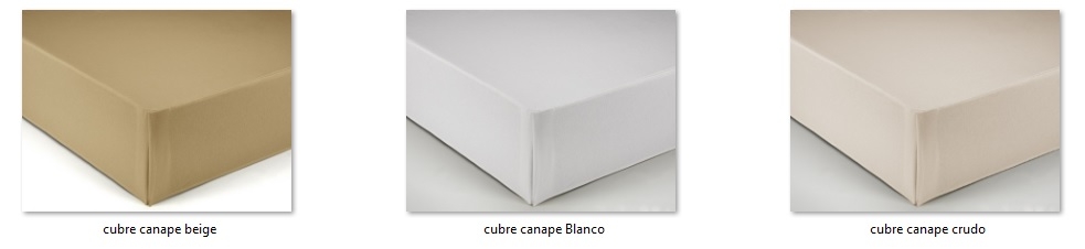 Gama de colores cubre canapé loneta Gama de colores cubre canapé loneta