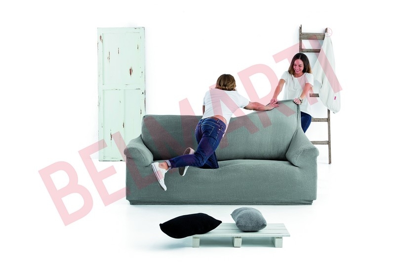 Funda de sofá bi-elástica "Pedana" con cojín separado