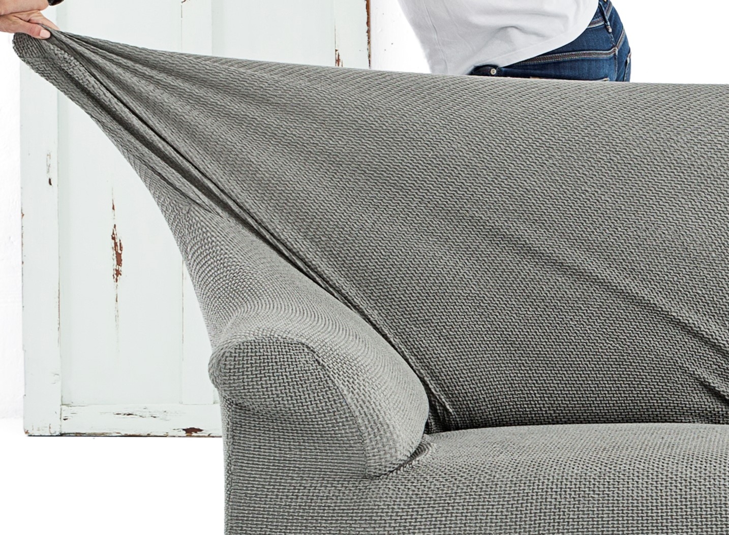 Detalle de tejido "Pedana" Detalle de tejido "Pedana"