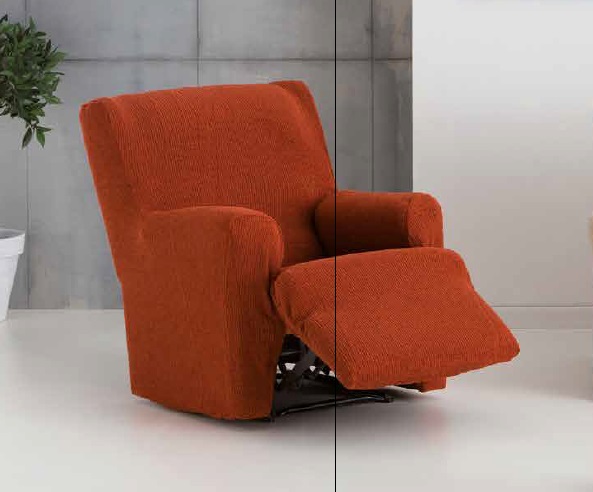 Funda de sillón relax "Dorina" pie unido