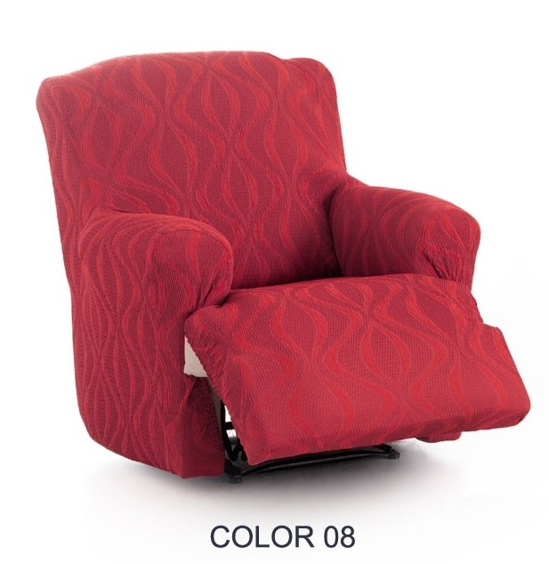Funda para sillón relax "Iris" con pie unido Funda para sillón relax "Iris" con pie unido
