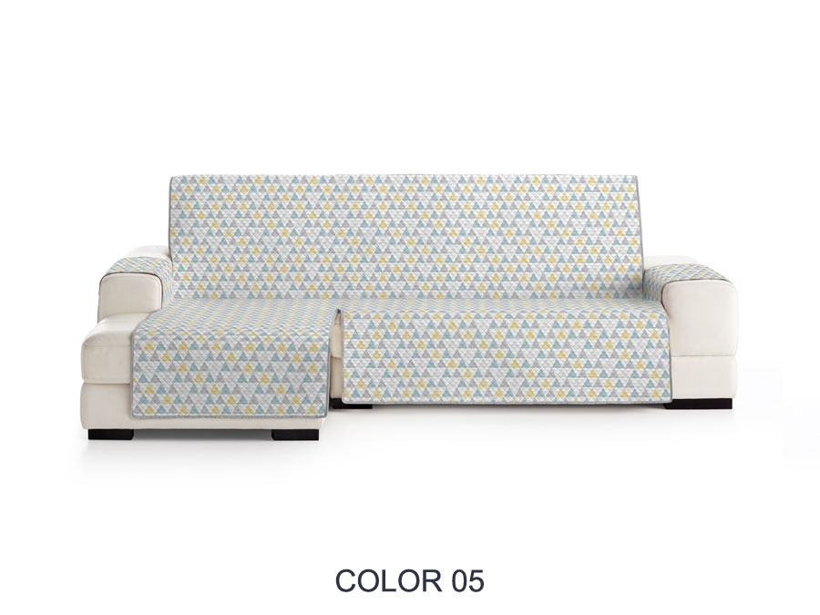 Medidas Funda de sofá chaiselongue "Norte". Funda cubre sofá chaiselongue color 05