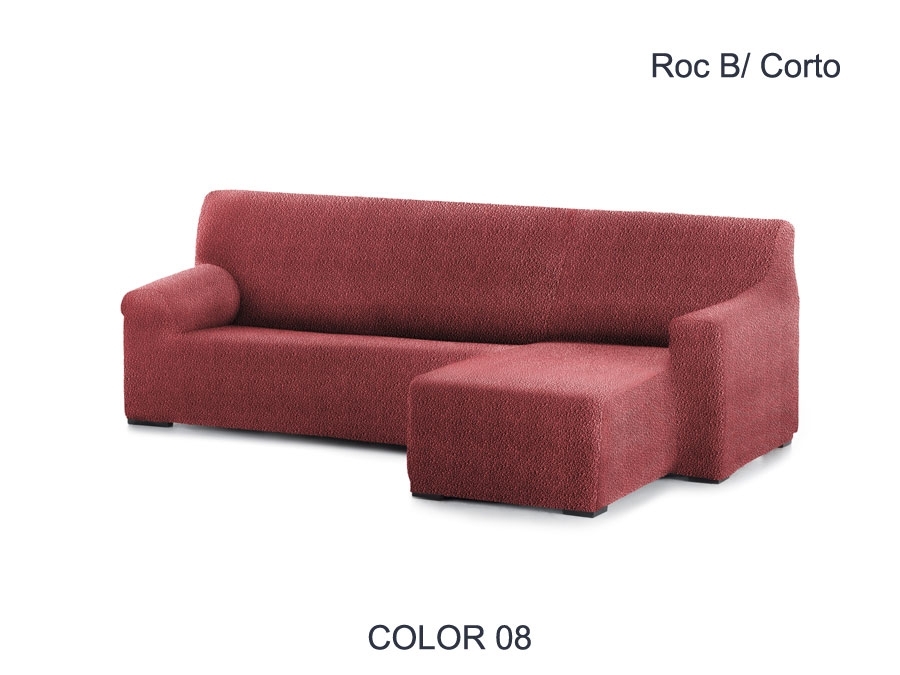 Funda de sofá chaiselongue "Ave" brazo corto