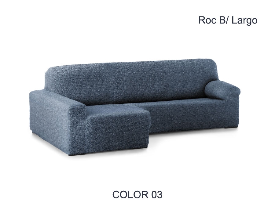 Funda de sofá chaiselongue "Ave" brazo largo